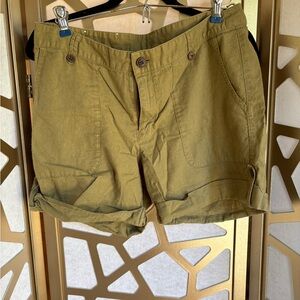 Patagonia Khaki Hemp-Cotton Women's Shorts